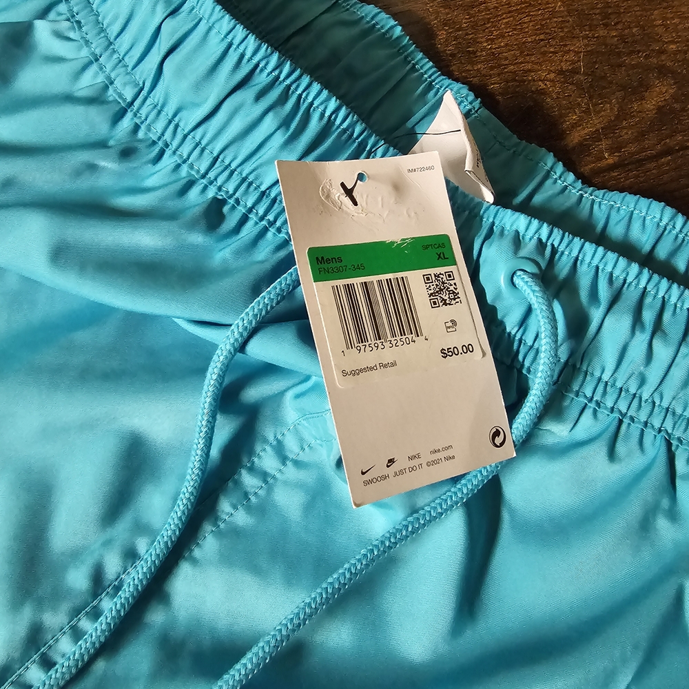 Nike Men's Blue Woven Shorts